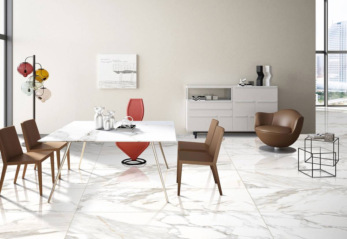 Staro Palacio Statuario Altimo Керамогранит Staro Palacio Statuario Altimo 60x120 полированный белый мрамор